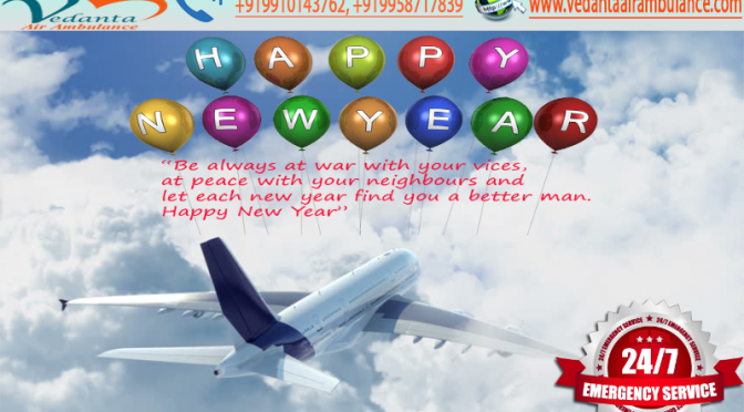 Vedanta Air Ambulance Services in Bangalore