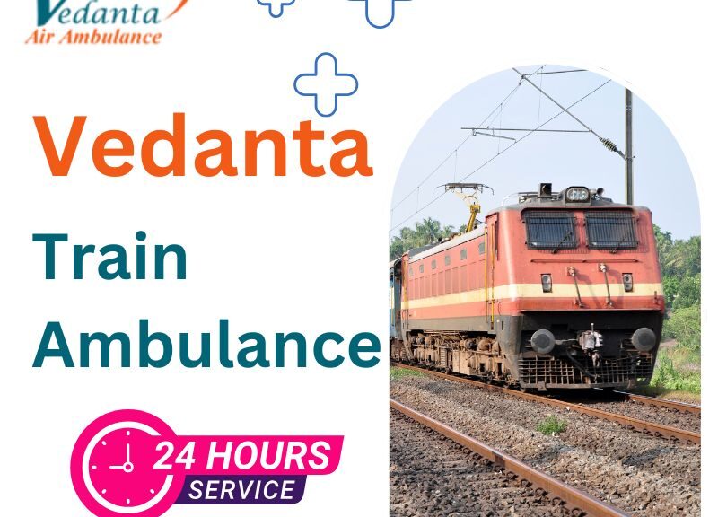 High-Quality Train Ambulance Service in Kolkata by Vedanta
