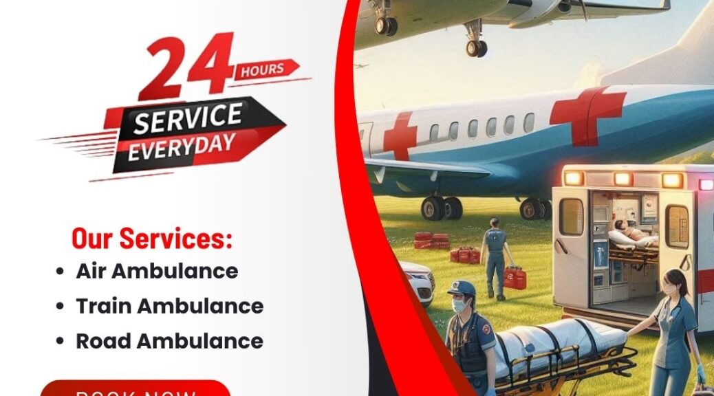Hire Vedanta Air Ambulance Service in Dibrugarh with Medical Instruments at Affordable Rate